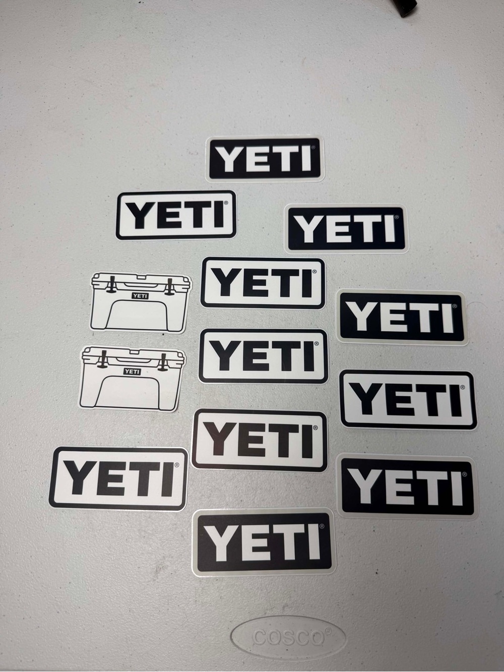 X13 Authentic YETI Decals / Stickers - BRAND NEW